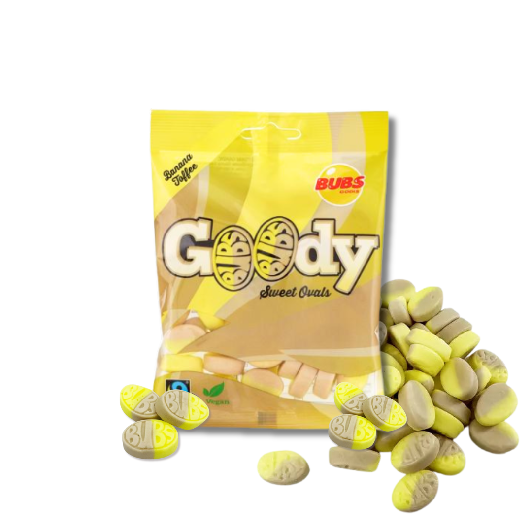 Mini Banana/Caramel  Ovals