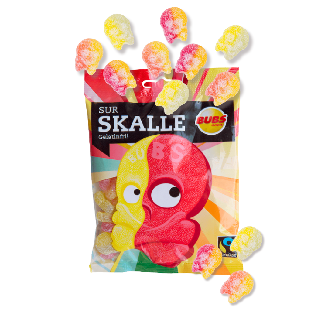 Mini Sour Skulls